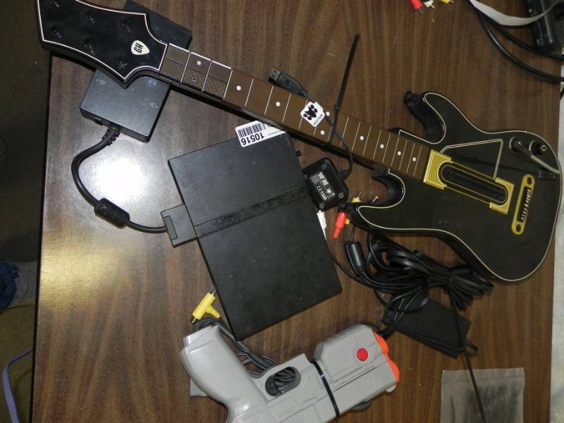 lot 10516 image: PS2 and Accessories