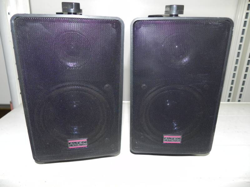 lot 10554 image: Altec Lansing High Fidelity Speakers