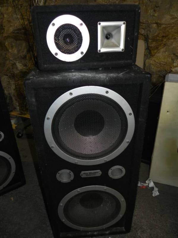 lot 10590 image: PRO STUDIO PS89 Industrial Sound Pressure System Speaker.