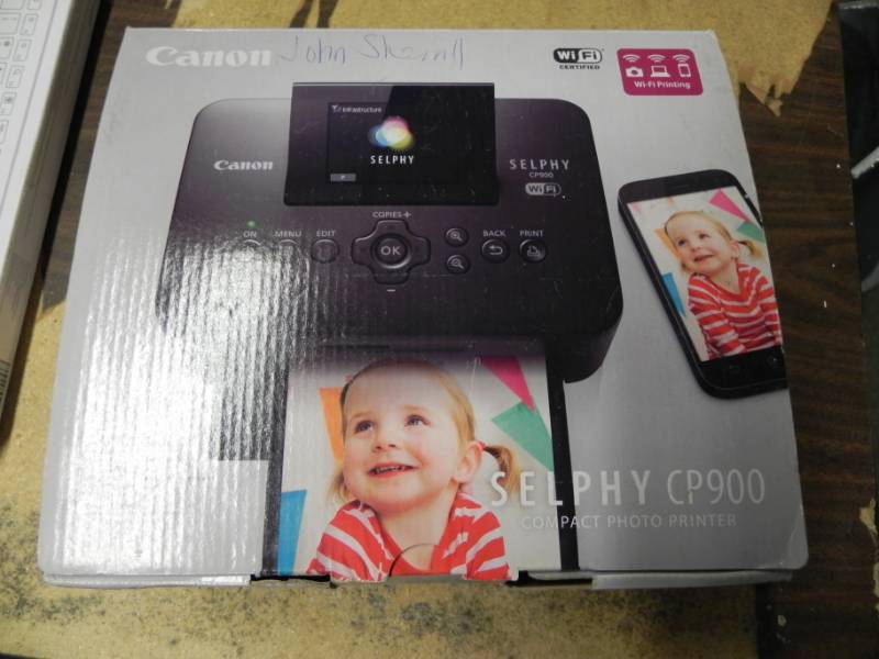lot 10608 image: Canon Selphy CP900 Printer