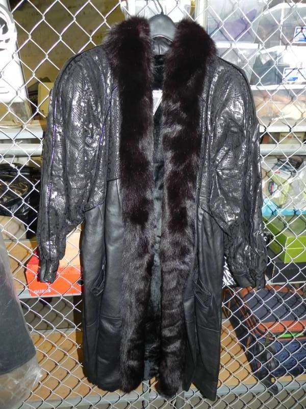 lot 10679 image: J Percy For Marvin Richards Fur Lined jacket