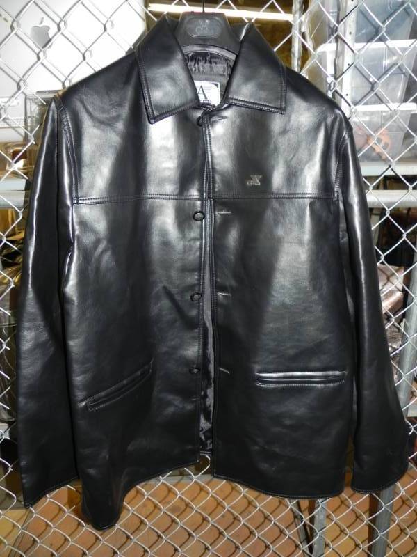 lot 10680 image: A. Collezioni Faux Leather Jacket