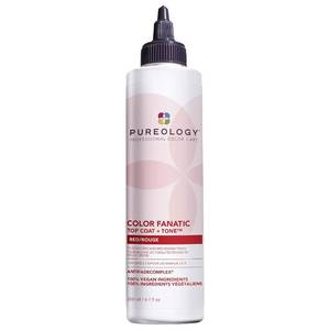 lot 1714 image: Pureology Color Fanatic Top Coat  Tone Red High-Gloss Hair Toner  Hair Gloss for Color-Treated Hair  Glaze For Bright Red &amp Ruby Hair  6.7 Fl Oz&nbsp&nbsp