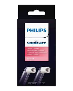 lot 1722 image: Philips Sonicare Power Flosser Comfort Tips (F2), 2pk, White HX305200 - Retail $15