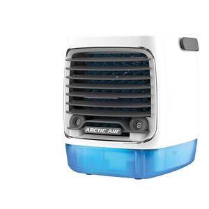 lot 1750 image: Turbo Chill Desktop Evaporative Space Cooler with LED Nightlight
