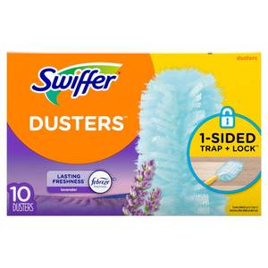 lot 1773 image: Swiffer Dusters Multi-Surface Duster Refills, Lavender Scent, 10 ct - Retail $10
