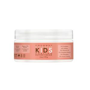 lot 1816 image: SheaMoisture Kids Curling Styling Cream For Curl Definition Coconut & Hibiscus Curl and Detangle Kids Hair 6 oz - Retail $10