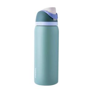 lot 1817 image: Owala 32oz FreeSip Stainless Steel Water Bottle - Misty Meadows - Retail $35