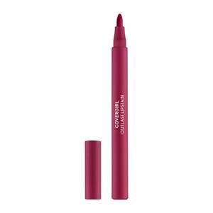 lot 1846 image: Covergirl Outlast Lipstain, 05 All-Star, Smooth Application, Precise Pen-Like Tip, Transfer-Proof, Satin Stained Finish, Vegan Formula, 0.06oz - Retail $9