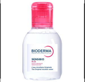 lot 1872 image: Bioderma Sensibio H2O, Micellar Water, Travel Size Makeup Remover Cleanser, Gentle for Skin, Fragrance-Free &amp Alcohol-Free, Gentle Face Cleanser for Sensitive Skin, 3.4 Fl Oz (12 full)