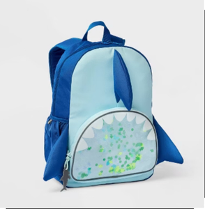 lot 1874 image: Kids Novelty Backpack - Shark&nbsp&nbsp