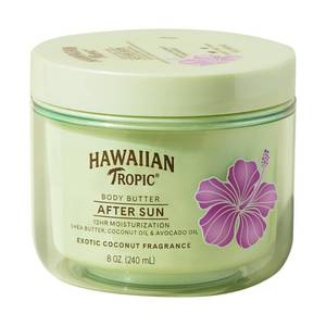 lot 1881 image: Hawaiian Tropic After Sun Body Butter with Coconut Oil, 8oz, After Sun Lotion, Moisturizing Body Lotion, After Sun Moisturizer, Coconut Body Butter, After Sun Care, After Sun Skin Care, 8oz - Retail $11