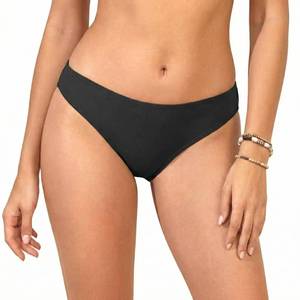 lot 1891 image: Zmart Women Full Coverage Bikini Bottoms - Mid Rise Bathing Suit Swim Bottom Swimsuit Swimwear Black M - Retail $18