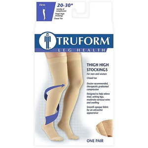 lot 1914 image: Truform 8868BG-L Compressionpressure sockstocking, single-use