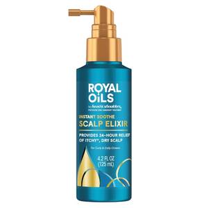 lot 1933 image: Head & Shoulders Royal Oils Scalp Elixir Treatment, Formulated with Cooling Menthol and Peppermint Oil for Instant Scalp Soothe and Hydration, 4.2 fl oz - Retail $9