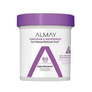 lot 1960 image: Almay Makeup Remover Pads, Longwear & Waterproof, Hypoallergenic, Fragrance-Free, Dermatologist & Ophthalmologist Tested (Packaging May Vary), 80 count - Retail $6