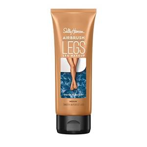 lot 2033 image: Sally Hansen Airbrush Legs, Leg Makeup, Medium, Easy Application, Flawless Looking Legs, Water Resistant, Transfer Proof Lotion - Retail $20