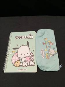 lot 2044 image: Sanrio Notebook and Pencil Bag&nbsp