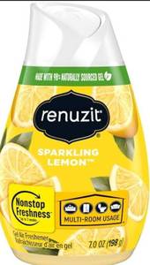 lot 2057 image: Renuzit Sparkling Lemon Gel Air Freshener&nbsp