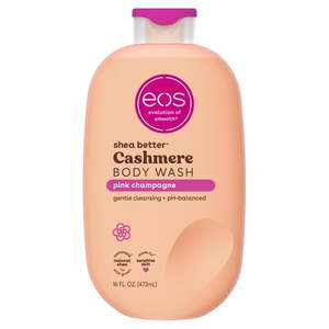 lot 2098 image: eos Shea Better Cashmere Body Wash  Pink Champagne  Creamy Gel Formula  16 fl oz. - Retail $39