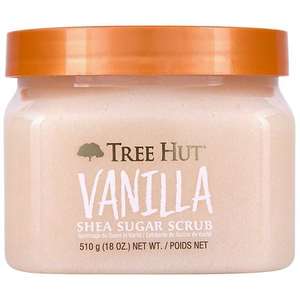 lot 2102 image: Tree Hut Vanilla Shea Butter Sugar Body Scrub  18 oz - Retail $12