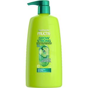 lot 2108 image: Garnier Fructis Grow Strong Conditioner, 33.8 Fl Oz, 1 Count  - Retail $8