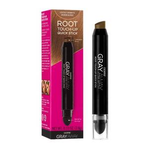 lot 2136 image: EVERPRO Gray Away Root Touchup Quick Stick, Lightest BrownMedium Blonde, 0.1 Oz - Retail $9