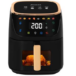 lot 5112 image: Panana Air Fryer, 8QT Large Capacity Air Fryer, Oilless Healty Cooker Airfryer Oven with 8 Presets, 1500W Air Fryers for Quick Meal, Home Use - Retail $100