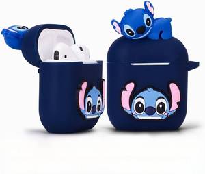 lot 2888 image: 3D Cartoon Silicone Case for Apple Airpods 2&1 Generation, Set Protective Coverwith AirPods 2nd1st,for Girls Boys .The Best Gift