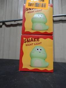 lot 26358 image: 2 New Snake Night Lights