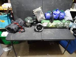 lot 26441 image: Lot of Misc. Camping Items