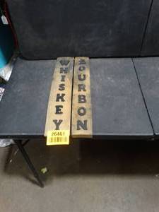 lot 26461 image: Whiskey & Bourbon Wall Decor