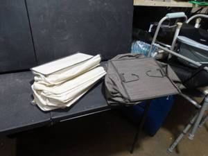 lot 26469 image: 2 Hanging Clothes Shoe Organizers