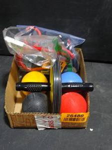lot 26480 image: Lot of Misc. Workout Supplies