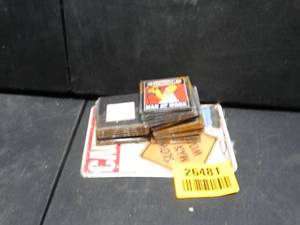 lot 26481 image: Danger Man at Work Magnets & Caution Slow Man at Work Sign