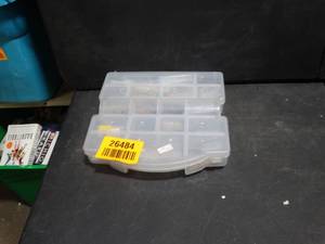 lot 26484 image: Clear Organizer w Crafting Items