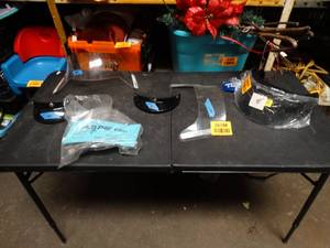 lot 26494 image: Lot of Misc. Bike Helmet Sheilds