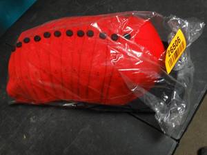 lot 26506 image: 12 New Red Ball Caps (S-M)