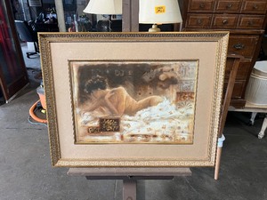 lot 22548 image: 610650 Signed by Artist Naked Lady Picture