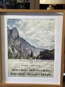 lot 22554 image: New 20x24 Wooden Picture Frame