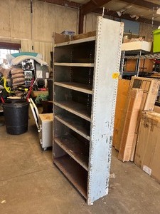 lot 22567 image: Metal Storage Shelf