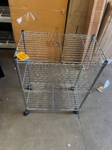 lot 22571 image: Metal Cart on Wheels