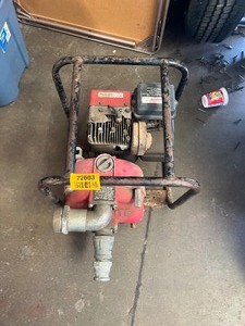 lot 22603 image: Gas Powered Portable Water Pump