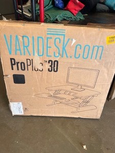 lot 22606 image: Varidesk.com 30 Computer Stand