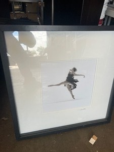 lot 22612 image: Picture of Ballerina Signed by Artist