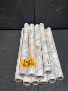 lot 26375 image: 10 New Safiyya Peel & Stick Vinyl Rolls