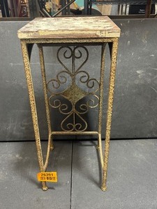 lot 26391 image: Metal Side Table