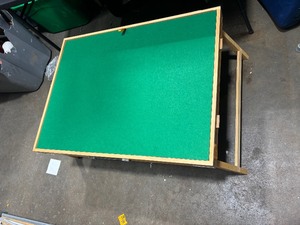 lot 26392 image: Wooden Puzzle Table