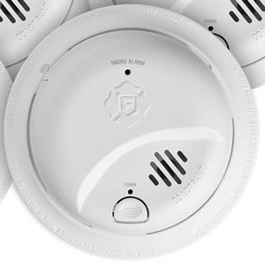 lot 221432 image: SMI100-AC BRK 9120B-1 Hardwired Smoke Detector with Battery Backup, 1-Pack