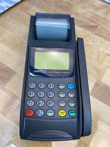 lot 321324 image: Lipman Nurit 3020 POS EDC Terminal Credit Card Machine Reader Receipt Printer